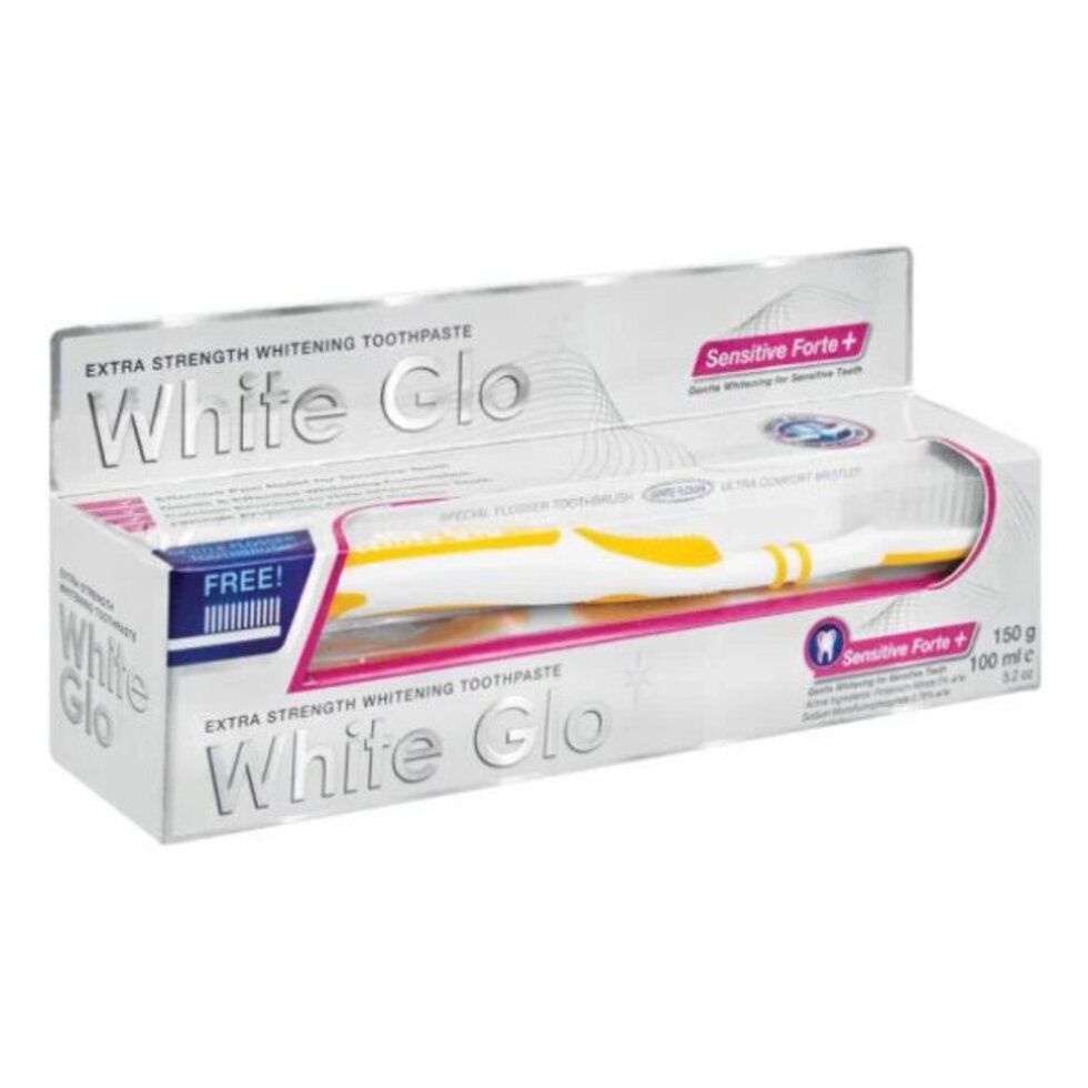 White Glo 100 ml Tooth Paste Sensitive Forte