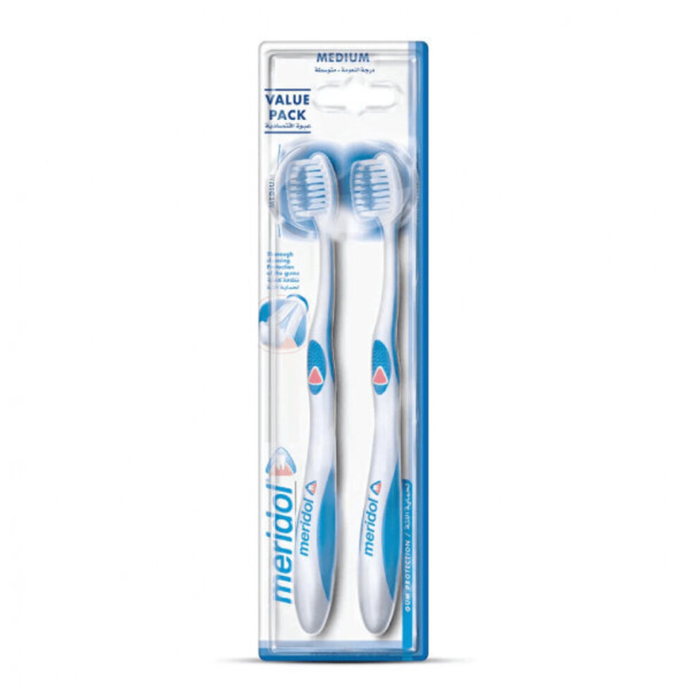 Meridol Medium Toothbrush 1+1